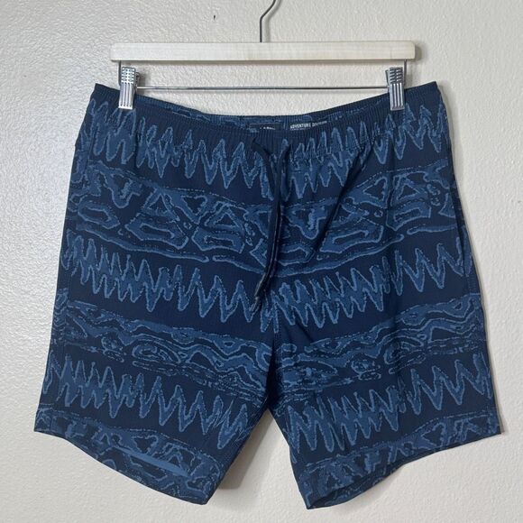 Billabong Shorts Men's Medium Deep Blue Surftrek Elastic Performance - Picture 1 of 7